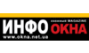Логотип компании ИНФОокна, оконный MAGAZINE