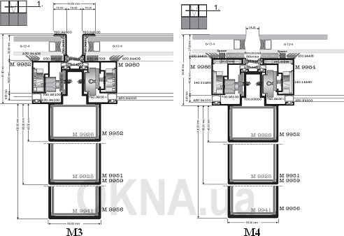 Профильная система Alumil M3,М3Т Solar Semi-Structural, M4,М4Т Solar Structural Alumil M3,М3Т Solar Semi-Structural, M4,М4Т Solar Structural