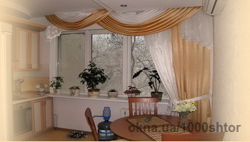 Шторы на кухню &mdash; 