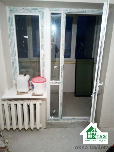 Балконный блок Salamander в Киеве.