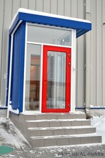 Входная группа - проектирование, изготовление, монтаж от компании АЛ-ХЕККА