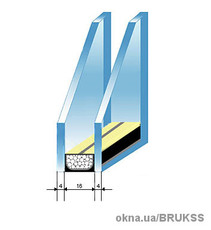 однокамерный стеклопакет СПО-24