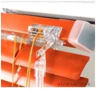 Горизонтальные жалюзи цветные 25 мм