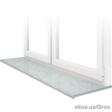 Подоконник DANKE серый мрамор 100мм