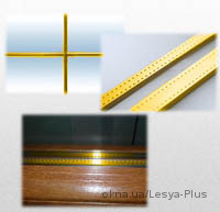 «Золота» дистанційна рамка - єдиний стиль Вашого вікна.