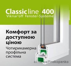 Окна Viknar'off ClassicLine.