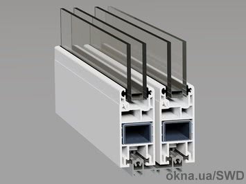 Раздвижная м/п система для остекления балконов и лоджий