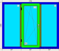Супер цена на Окно 2650 грн.