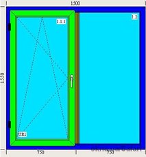 Супер цена на Окно 2495 грн.