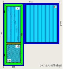Супер цена на Балкон 33000 грн.