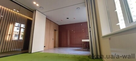 Однороликовые раздвижные перегородки Optimal 110