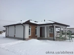 Окна в коттедже под Киевом —  Окна в коттедже под Киевом —