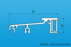 порог дверной алюминиевый универсальный