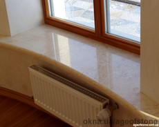 Мраморный подоконник