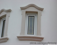 Фасадные елементы из мрамора