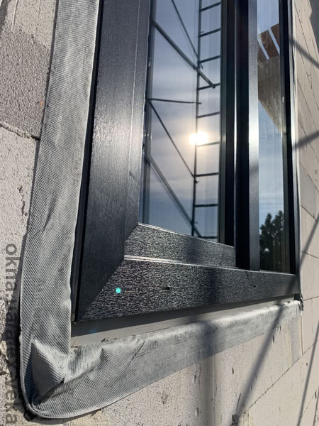 Тёплый монтаж окон и дверей Века согласно норм ДСТУ