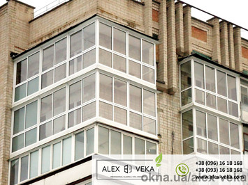Балконы и лоджии ALEX VEKA | ТМ ОкноПлюс +