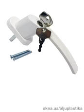 Ручка оконно-дверная с ключом