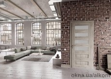 Міжкімнатні двері з натурального шпону