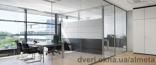 Стеклянные перегородки &mdash; Al'meta-Hrupp