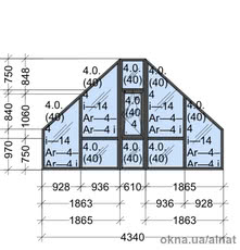 Нестандартная конструкция антрацит в массе неликвид