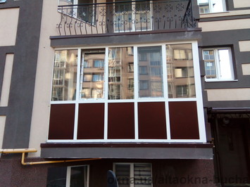 Нові теплі балкони під ключ
