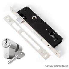 Замок язычек с ответной планкой и сердцевиной