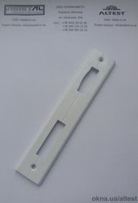 Запорная планка под ролик