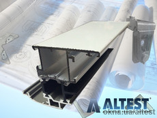 Створка оконная с термомостом