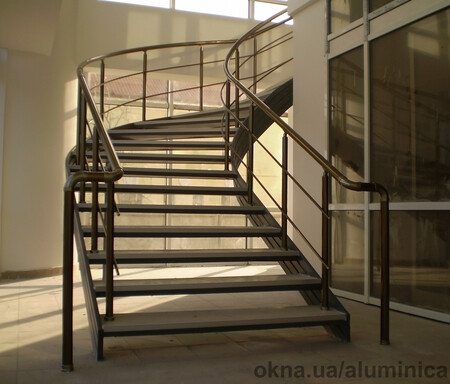 Алюминиевые перила, ограждения, лестницы
