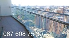 Скляні перила для сходів