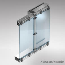 Алюминиевая перегородка Alutech ATL111