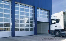 Панорамные ворота Alutech, 3000х3000 (мм)