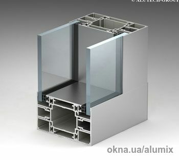 Алюминиевый фасад Alutech ALT F50