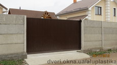 Въездные ворота в Киеве и Киевской области