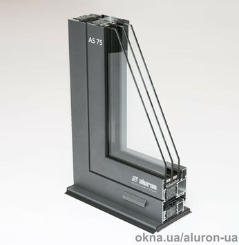 Віконно-дверна система AS 75