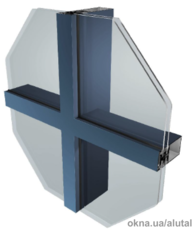 Cтоечно-ригельная система Rescara Е50