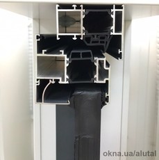 Профильная оконно-дверная система Rescara RWT75 белая или анодированная