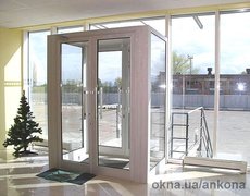 Алюминиевые двери