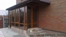 Двери металлопластиковые