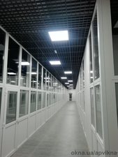 Перегородка металопластикова із профілю WDS 5 S — АПвікна Перегородка металопластикова із профілю WDS 5 S — АПвікна