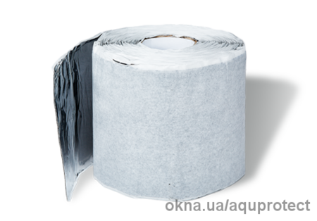 Фольгированная бутилкаучуковая стрічка