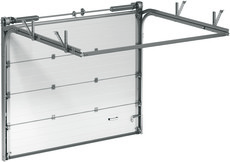 Монтаж секционных ворот