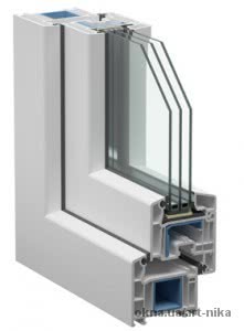 Окно ПВХ 1500х1500мм из профиля Veka Lux