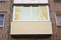 Балкон с тонировкой