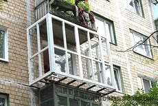 Балконы с выносом под ключ