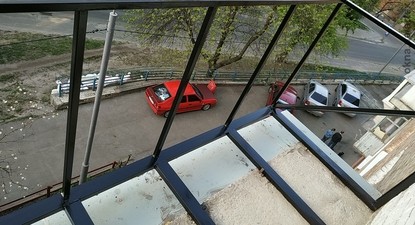 Балкон с расширением &mdash; 