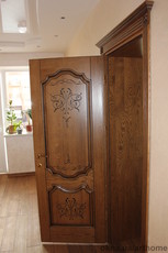 Деревянная дверь из дуб