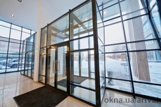 Алюминиевые холодные двери