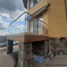 Система стеклянных ограждений Rescara RB90 —  Система стеклянных ограждений Rescara RB90 —